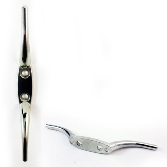 1Pc Rope Cleat Stainless Steel 6 Boat Dock Deck Marine Yacht Line Flag Anchor !