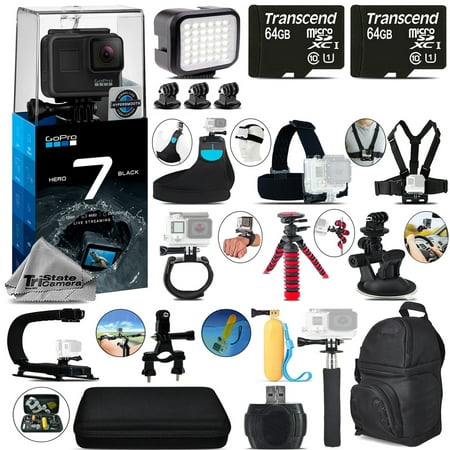 GoPro HERO7 Black 4K Ultra HD, 12MP, Wi-Fi Waterproof Action Camera -Mega