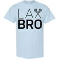 thumbnail image 3 of Inktastic Lax Bro Lacrosse T-Shirt, 3 of 5