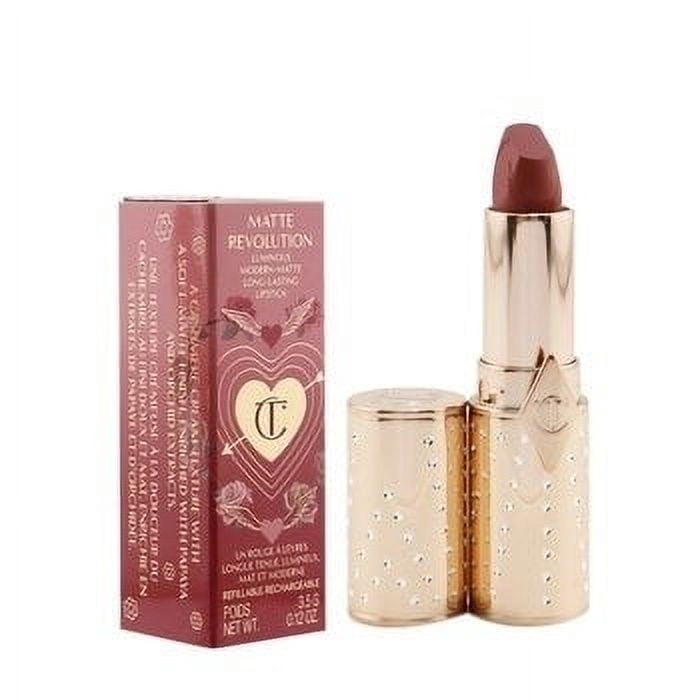Charlotte Tilbury Matte Revolution Refillable Lipstick (Look Of Love Collection) - # Mrs Kisses (Golden Peachy-Pink)