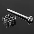 thumbnail image 4 of yeuweold 40 Pcs Auto Repair Tools, Car Mounted Tools, Repair Tools, Emergency Socket Combination Wrench, 4 of 5