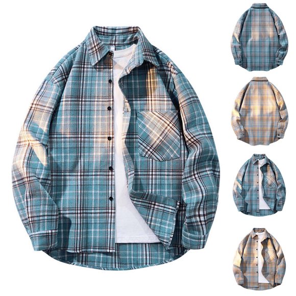 Mens Button Down Long Sleeve Dress Shirts Dress Shirt Men Mens Business Casual Shirt Mens Stretchy Dress Shirt formal Shirt Men, Blue, 4XL
