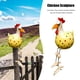 thumbnail image 5 of Lindo enchufe de resina escultura de pollo día de la madre gallina gallo estatua (amarillo) Likrtyny Libre de BPA, 5 of 8
