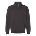 thumbnail image 4 of Independent Trading Co. SS4600QZ Midweight Quarter Zip-Asphalt-S, 4 of 6
