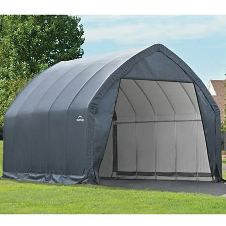 Garage-In-A-Box 13x20' x 12'Peak Style for SUV/Truck, Gray