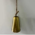 thumbnail image 3 of Moocorvic Christmas Bellst, Vintage Lucky Cow Bells On Rope, Wall Hanging Décor, Metal, 3 of 8