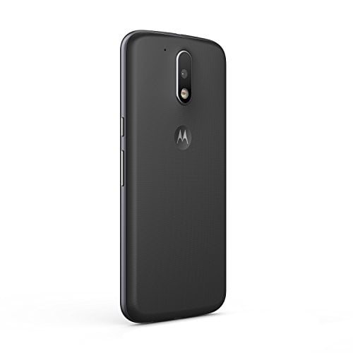 Fundador agenda Dictar Motorola Moto G4 32GB Unlocked Smartphone, Black - Walmart.com