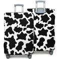 thumbnail image 2 of Stretch Luggage Cover XL(29-32in)– Elastic Travel Suitcase Protector with Handle Openings & Bottom Closure, Washable Polyester Spandex Suitcases Cover, Leopard Animal Print, 2 of 5