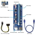 thumbnail image 4 of Adaptador PCIe Riser de 6 pines de 1x a 16x para minería GPU Rise Vhermosa  CZDZ-HQ14, 4 of 4