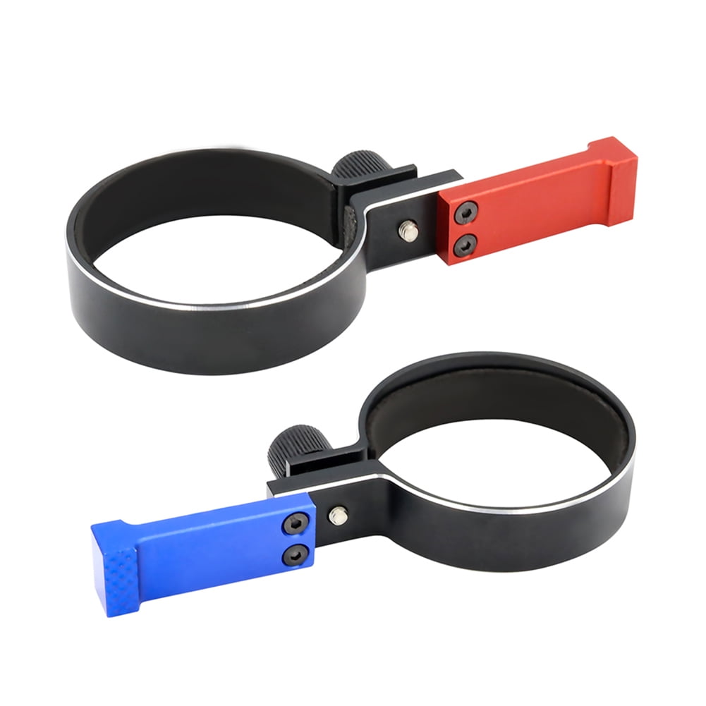 Onehanded Transmitter Steering Wheel Trigger for 1/10 TQI RC Car (Blue