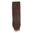 thumbnail image 3 of Guoxxzi Fashion Hair Long Clip In Hair Extensions Full Straight Wig, 3 of 4