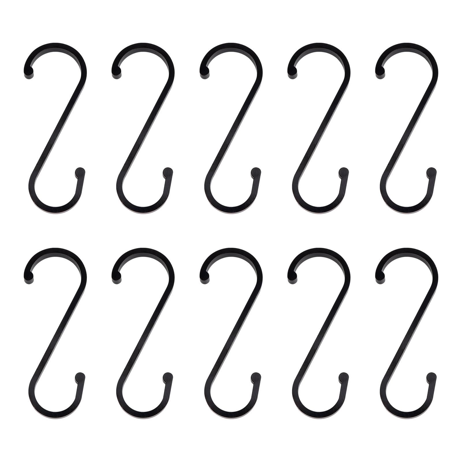 10pcs Alloy S Shaped Hooks Universal Nail Free Hooks Home Kitchen Hooks