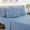 blue, variant on Huba Homes 6 Piece Bed Sheet Set 1800 Series Microfiber Comfort Deep Pocket Hotel Bed Sheet queen vanilla