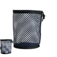 thumbnail image 4 of Golf Ball Bag Drawst Pouch Holder Golf Accessory Golf Tees Outdoor Sport Dia 17cm Height 16cm, 4 of 6