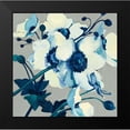 thumbnail image 2 of Novak, Shirley 15x15 Black Modern Framed Museum Art Print Titled - Anemones Japonaises II, 2 of 5