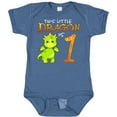 thumbnail image 3 of Inktastic Dragon 1st Birthday Turning One Boys or Girls Baby Bodysuit, 3 of 5