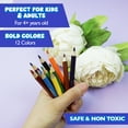 thumbnail image 2 of BAZIC 12 Mini Colored Pencils, Set for Art Drawing Sketching, 24-Pack, 2 of 9