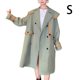 thumbnail image 4 of Jumpingount Cárdigan con cuello vuelto, abrigos de viento para mujer, abrigo transpirable de manga larga respetuoso con la piel, ropa de banquete, ropa Abrigos y chamarras S Jumpingount AP013542-01, 4 of 6