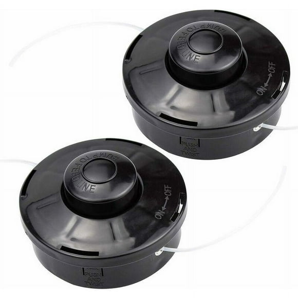 Set of 2 A6481 Nylon universal brush cutter head Brush cutter M10 X 1.25 Spool Spare spool for hot melt petroleum brush cutter Brush cutter head
