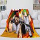 thumbnail image 1 of Manta de franela ROBLOX de 150x220CM, cubierta gruesa, suave y cálida, amigable con la piel, para sofá familiar, resistente al desgaste y duradera, 1 of 4