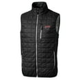 thumbnail image 2 of Men's Cutter & Buck Black Clark Atlanta University Panthers Big & Tall Rainier PrimaLoft Eco Full-Zip Puffer Vest, 2 of 3
