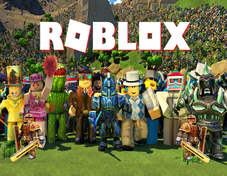 Roblox Assorted Characters And Skins Edible Cake Topper Image Abpid00287v2 Walmart Com Walmart Com - blend photo roblox amino