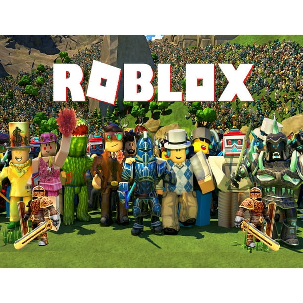 Roblox Assorted Characters And Skins Edible Cake Topper Image Abpid00287v1 Walmart Com Walmart Com - grass pack roblox