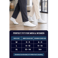 thumbnail image 7 of Special Essentials Diabetic Socks for Men & Women – Non-Binding Over The Calf Extra Wide Top Cotton Neuropathy Socks (White - 4 Pairs, X-Large), 7 of 7