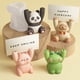 thumbnail image 2 of Moldes de animales de motivación, moldes con forma de panda, rana y gato, kit de manualidades de silicona para resina, yeso, letreros motivacionales, molde con clip para mensajes., 2 of 8