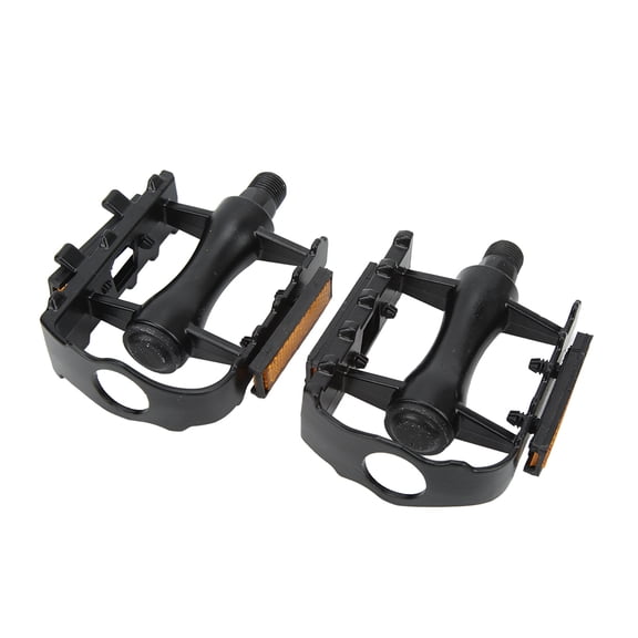 NFTIGB Mountain Bike Pedals, Aluminum Alloy Ergonomic Non-Slip Platform Flat Bicycle Pedals with Sealed Bearing, Lightweight Cycling Pedals for Road MTB BMX Bikes (1.3x8x11cm / 0.5x3.1x4.3in)