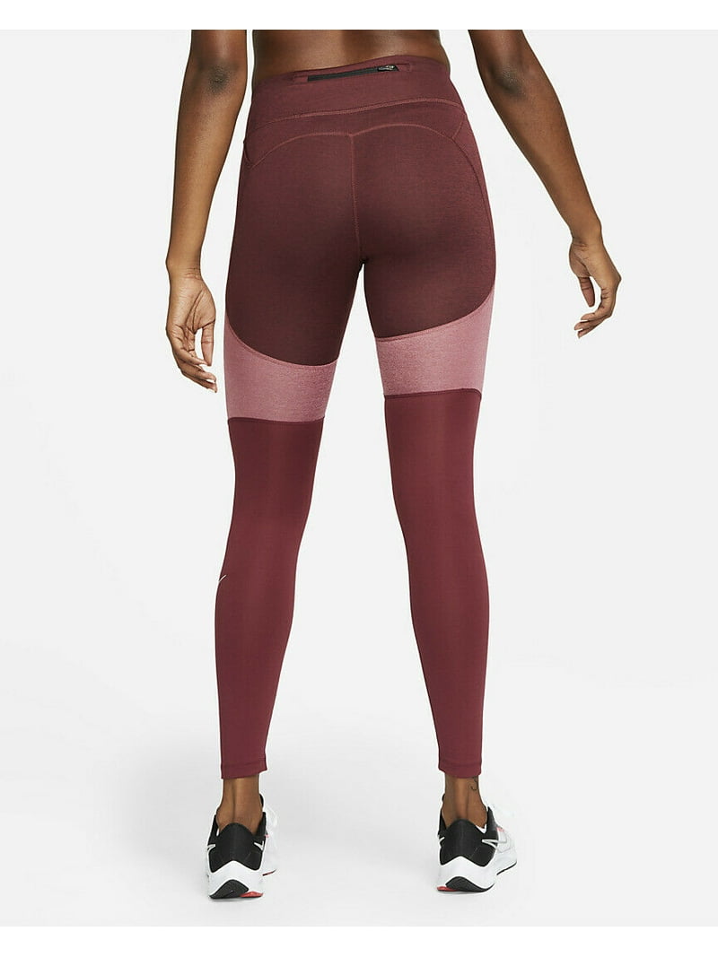 Nike Fast Leggings Women's Running Training Tight Mid-Rise Pocket