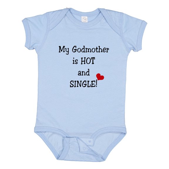 Inktastic Single Godmother Boys or Girls Baby Bodysuit