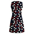 thumbnail image 6 of Juesizh Womens Nightgowns Round Neck Sleep Tank Dress Casual Soft Floral Printed Sleeveless Sleepwear Dress Pajamas, S-2XL, 6 of 7