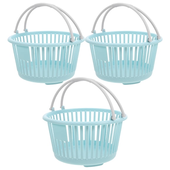 DEEPCRAFF Garden Harvest Basket for Fruit Picking 3Pcs 6.21X6.21X3.46in