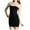 Black, variant on HJYCHN Stylish Women's Stretch Mini Dress for Night Out and Evening Party Wear Black S