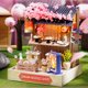 thumbnail image 5 of Casa de muñecas en miniatura de bricolaje casa de muñecas de madera con muebles (Tienda de fideos Sakura), 5 of 6