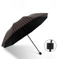 thumbnail image 1 of Compact Travel Umbrella Windproof Auto Open Close Folding Portable Lightweight Strong Ribs for Men Women Rain Sun Outdoor Daily Use, 1 of 2
