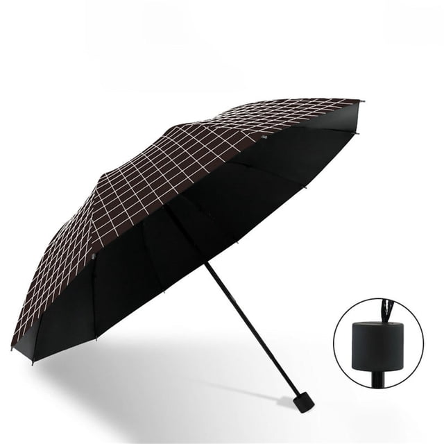 Compact Travel Umbrella Windproof Auto Open Close Folding Portable Lightweight Strong Ribs for Men Women Rain Sun Outdoor Daily Use