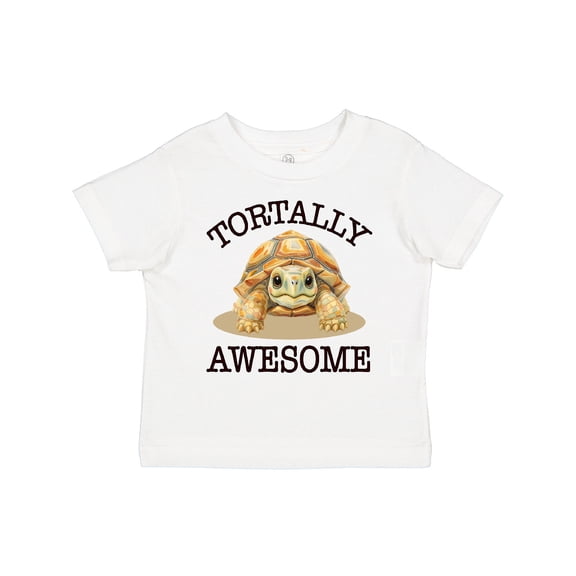 Inktastic Tortoise Cute Tortally Awesome Boys Toddler T-Shirt