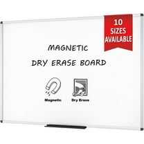 Dry Erase Board/Magnetic Whiteboard, 72 x 48 Inches, Large Wall Mounted Board for School Office and Home 6' x 4'