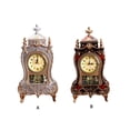 thumbnail image 3 of fastboy Retro Table Clock Easy To Read Durable Construction Timeless Antique Table Clock Desktop Clock White, 3 of 6