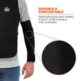 thumbnail image 2 of Manguitos Refrescantes Ergodyne Chill Its 6690 con Protección Solar UPF 50+ en Negro, 2 of 6