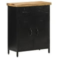 thumbnail image 1 of vidaXL Sideboard 60x30x76 cm Rough Mango Wood, 1 of 5