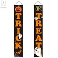 thumbnail image 2 of Gustave Halloween Trick Or Treat Hanging Banner Door Decoration, Porch Decorations Outdoor Signs for Home Welcome Signs "C Style", 2 of 8