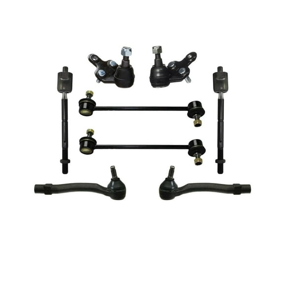 8 Pc Steering & Suspension Kit Lower Ball Joints Tie Rods Stabilizer Sway Bar Links Fits select: 2002-2003 TOYOTA CAMRY, 2002-2003 LEXUS ES