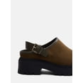 thumbnail image 4 of Madden NYC Women's Faux Suede Lug Sole Clogs, 4 of 6