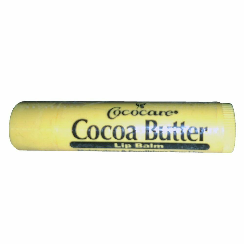 Cococare Cocoa Butter lip balm, 0.15oz, 5Pack