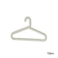 thumbnail image 2 of 10 Pack Plastic Clothes Hangers Adult Size Durables Avoid Slip Clothes Hanger Space Saving, Usupdd 10 Pack Plastic Clothes Hangers, 2 of 6