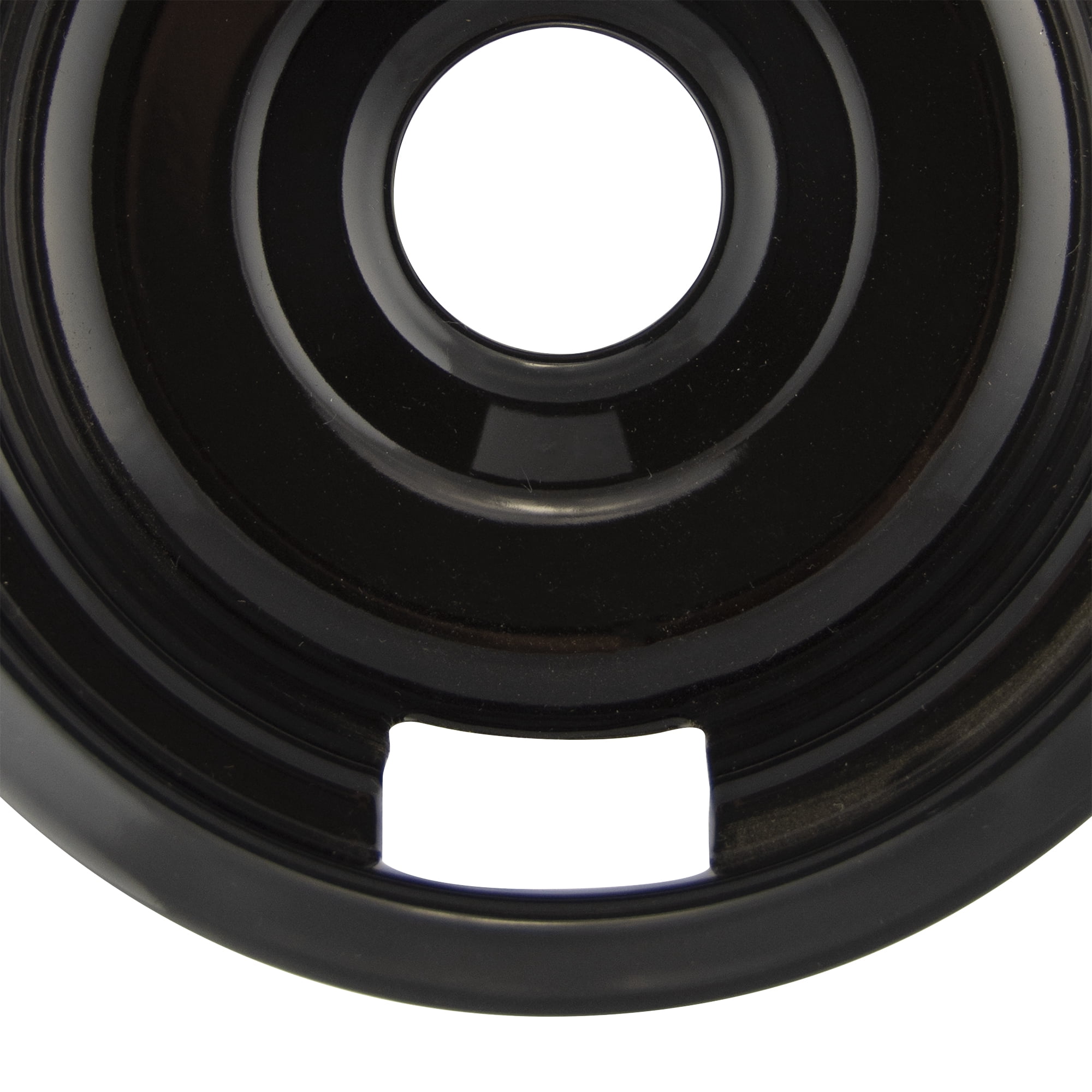 Range Kleen Black Porcelain, 1 Small Drip Bowl, Style "F".  Fits Canadian Plug-In Electric Ranges.