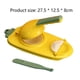 thumbnail image 2 of Molde De Piel De Bola De Masa Hervida 2-en-1 Dumpling Skin Maker Manual Prensado Herramienta de masa Molde de bola de masa hervida (Amarillo) Wdftyju Libre de BPA, 2 of 2